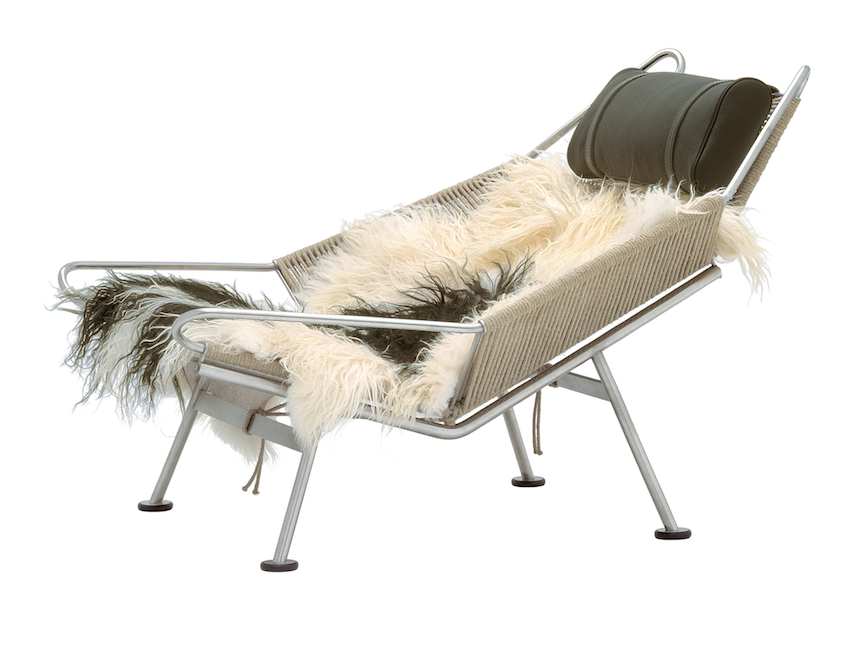 Hans J. Wegner PP Flaglinestol