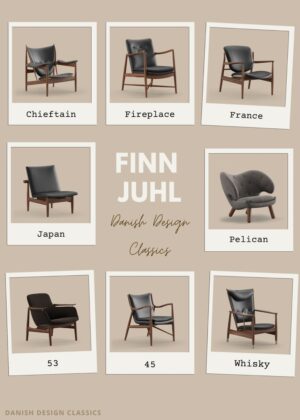 Finn Juhl Poster – 70 x 50 cm